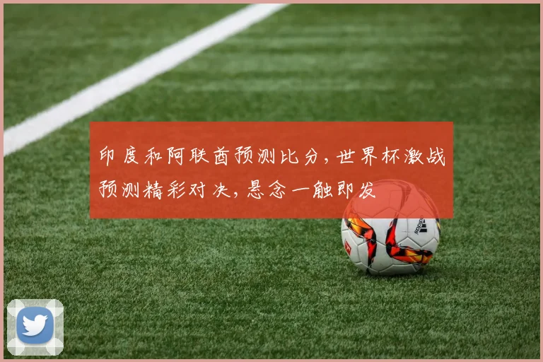 印度和阿联酋预测比分,世界杯激战预测精彩对决,悬念一触即发