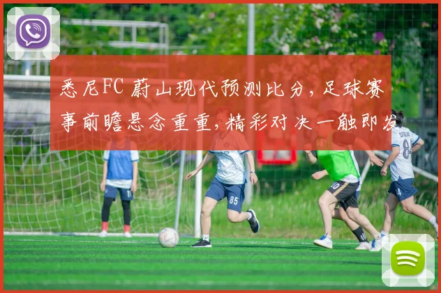 悉尼FC 蔚山现代预测比分,足球赛事前瞻悬念重重,精彩对决一触即发,拭目以待